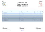 TREC C lzfr - Orientierungsreiten