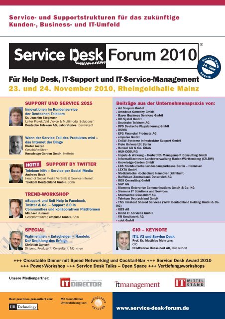 Fur Help Desk It Support Und It Service Management