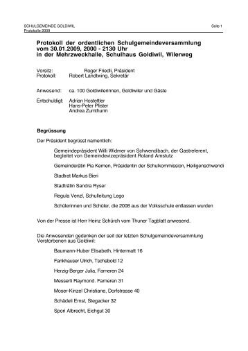 ProtokolleSchulgemeinde2009.cwk (TV) - Goldiwil
