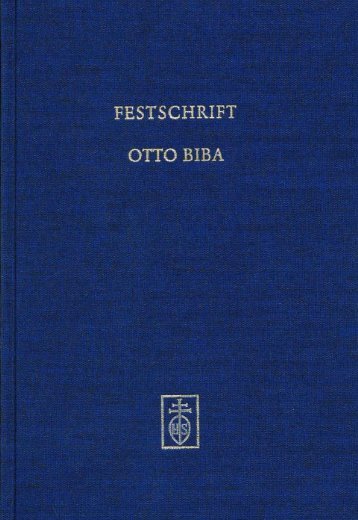 festschrift otto biba - Musikantiquariat und Verlag Prof. Dr. Hans ...