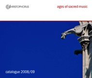 ages of sacred music catalogue 2008/09 - Euroton Musik AB