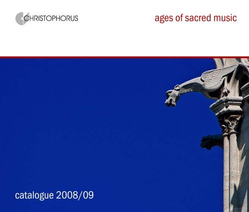 ages of sacred music catalogue 2008/09 - Euroton Musik AB