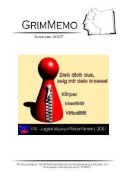 GrimMemo - Jacob-Grimm-Schule Kassel
