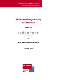 Unternehmensgründung in Österreich