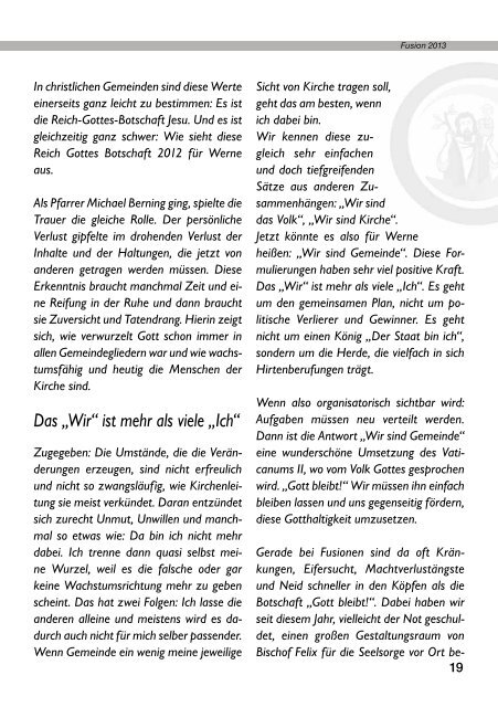 Weihnachtspfarrbrief 2012 - Pfarramt St. Christophorus