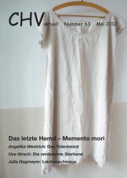 Das letzte Hemd – Memento mori - Christophorus Hospiz Verein e.V.