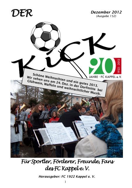Der Kick zum Anschauen und Downloaden im PDF - FC 1922 ...