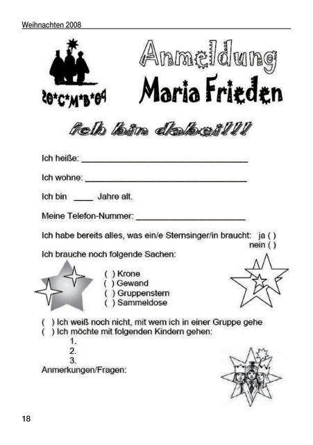 Weihnachtspfarrbrief 2008 - Pfarramt St. Christophorus