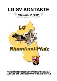 LG-SV V-KONTAK KTE - Landesgruppe Rheinland-Pfalz