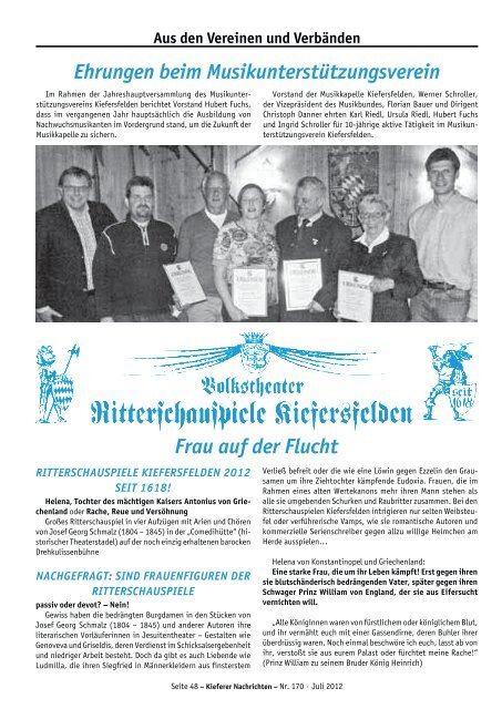 Kieferer Nachrichten - Kiefersfelden