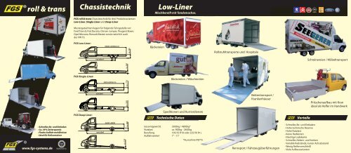 roll & trans Chassistechnik Low-Liner - FGS GmbH