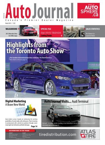 Highlights from the Toronto Auto Show - Autosphere