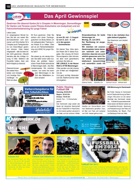 Download 06 Jun - Lokale Zeitung Memmingen