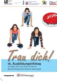 Martin-Behaim-Schule - bei den Unternehmerverbänden Südhessen