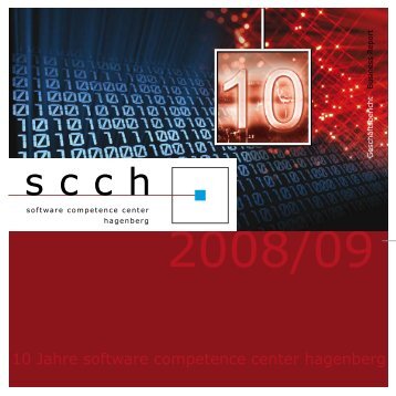 10 Years of SCCH - Software Competence Center Hagenberg