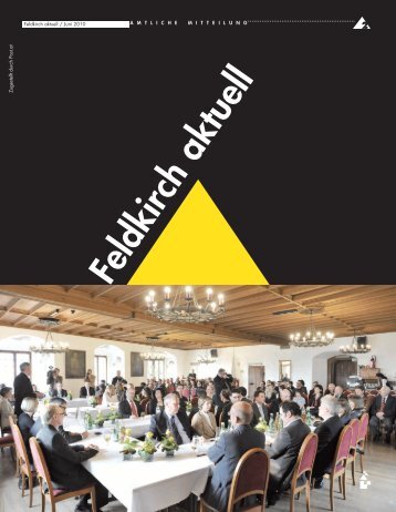 Titelseite Aktuell - in Feldkirch