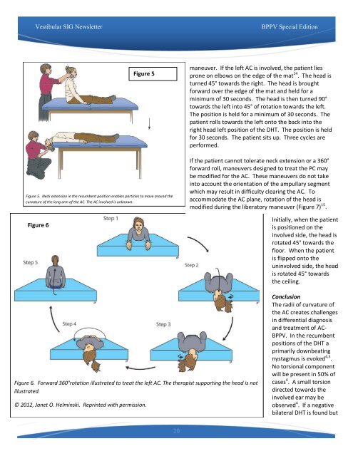 Practice Guidelines for BPPV - Neurology Section