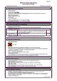 Material Safety Data Sheet - HANS O. MAHN & CO. KG