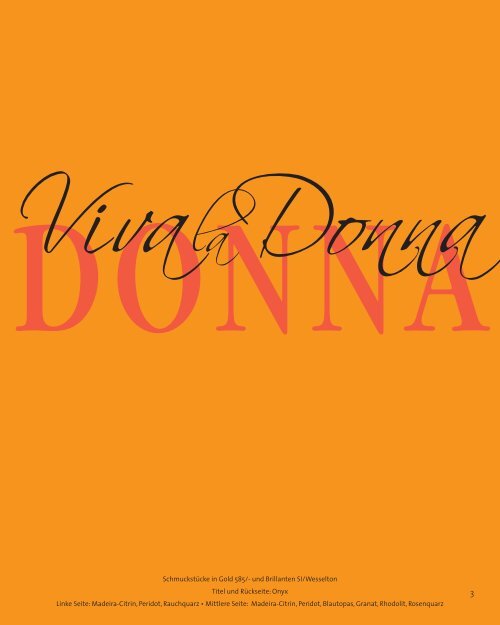Katalog 2012 Viva la Donna PDF, 6.8 MB - Elaine Firenze