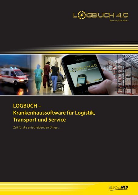 LOGBUCH – Krankenhaussoftware für Logistik, Transport und Service