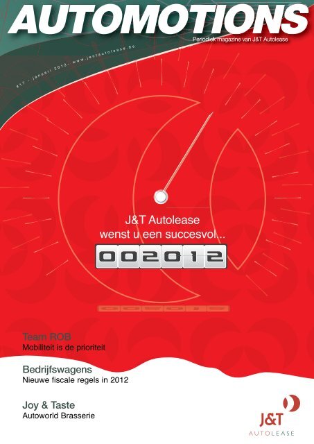 nieuwe fiscale regels in 2012 - J&T Autolease