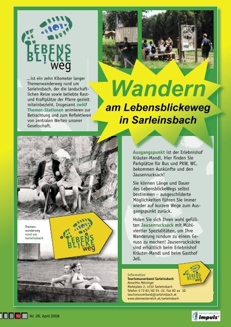 NEU! - Marktgemeinde Sarleinsbach