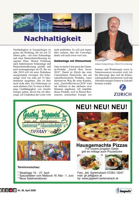NEU! - Marktgemeinde Sarleinsbach
