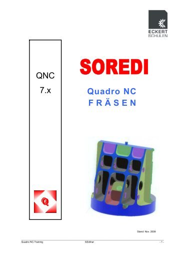 QNC 7.x Quadro NC FRÄSEN - Eckert Schulen