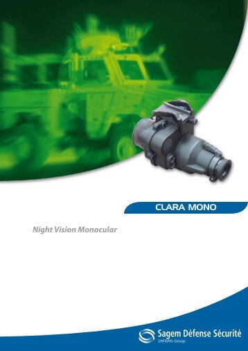 Night Vision Monocular CLARA MONO - Sagem