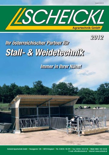 Online-Katalog 2012 durchblättern! - Scheickl