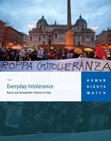 Everyday Intolerance - Human Rights Watch