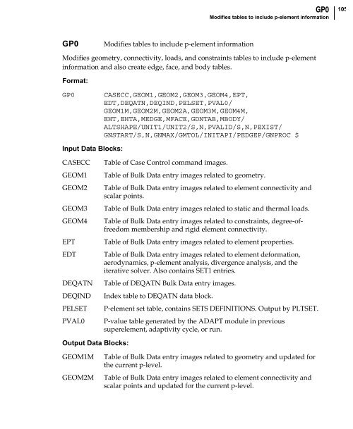 NX Nastran DMAP Programmer's Guide - Kxcad.net