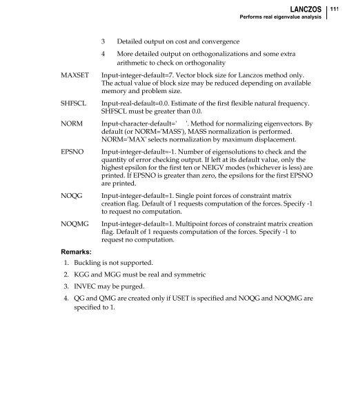 NX Nastran DMAP Programmer's Guide - Kxcad.net