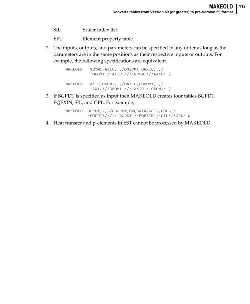 NX Nastran DMAP Programmer's Guide - Kxcad.net