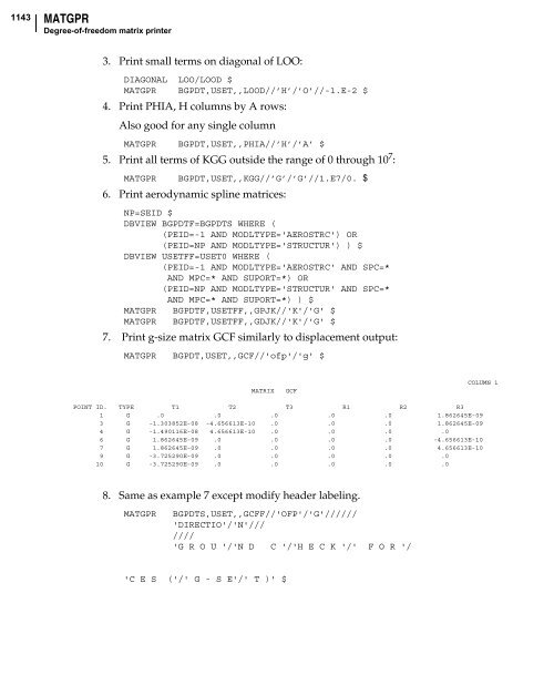 NX Nastran DMAP Programmer's Guide - Kxcad.net