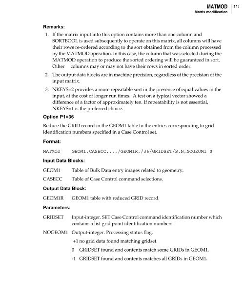 NX Nastran DMAP Programmer's Guide - Kxcad.net