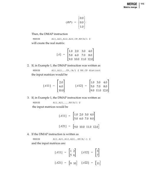 NX Nastran DMAP Programmer's Guide - Kxcad.net