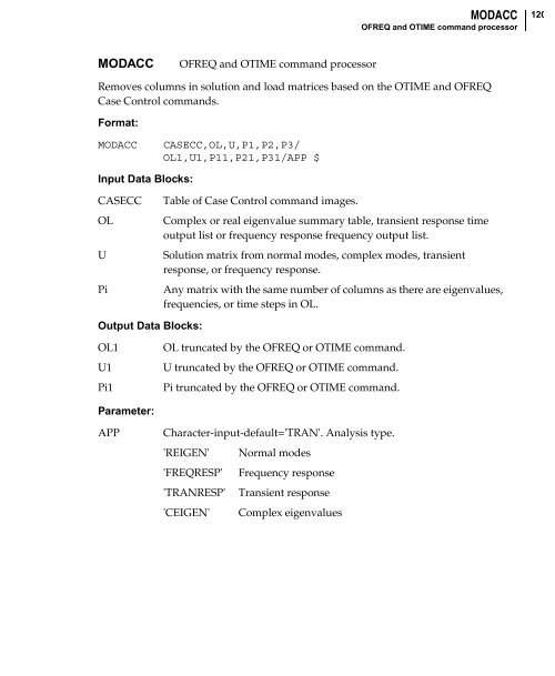 NX Nastran DMAP Programmer's Guide - Kxcad.net