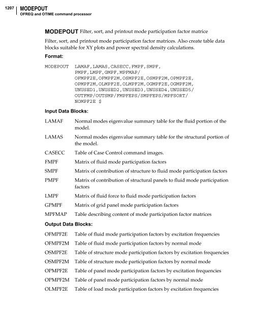 NX Nastran DMAP Programmer's Guide - Kxcad.net