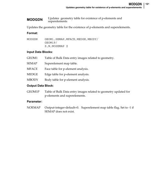 NX Nastran DMAP Programmer's Guide - Kxcad.net