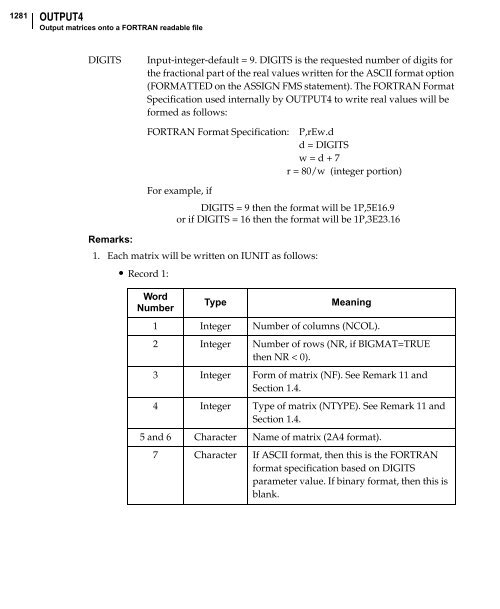 NX Nastran DMAP Programmer's Guide - Kxcad.net