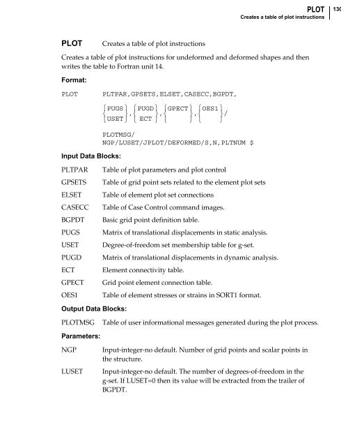 NX Nastran DMAP Programmer's Guide - Kxcad.net