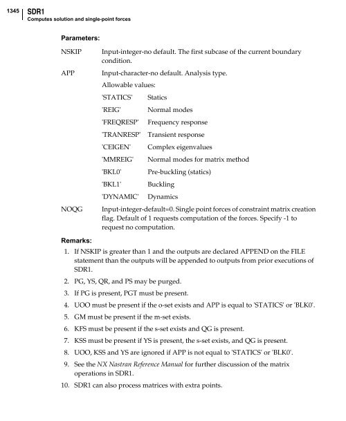 NX Nastran DMAP Programmer's Guide - Kxcad.net