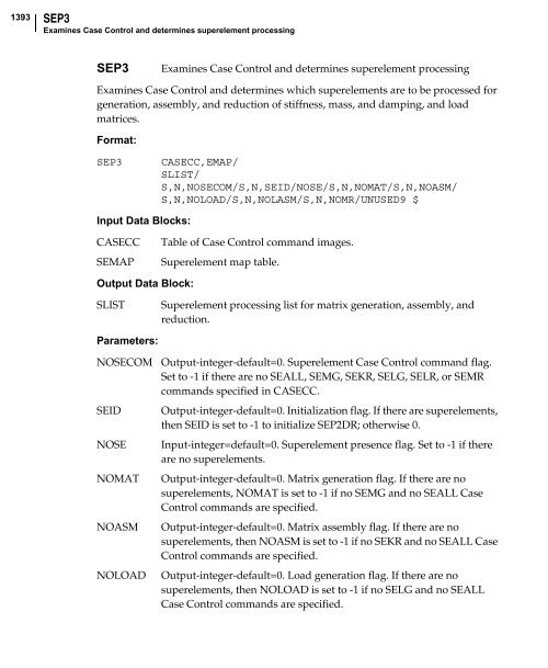 NX Nastran DMAP Programmer's Guide - Kxcad.net