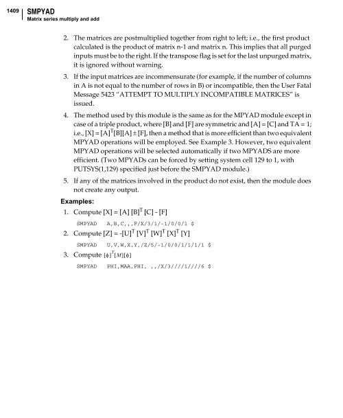 NX Nastran DMAP Programmer's Guide - Kxcad.net