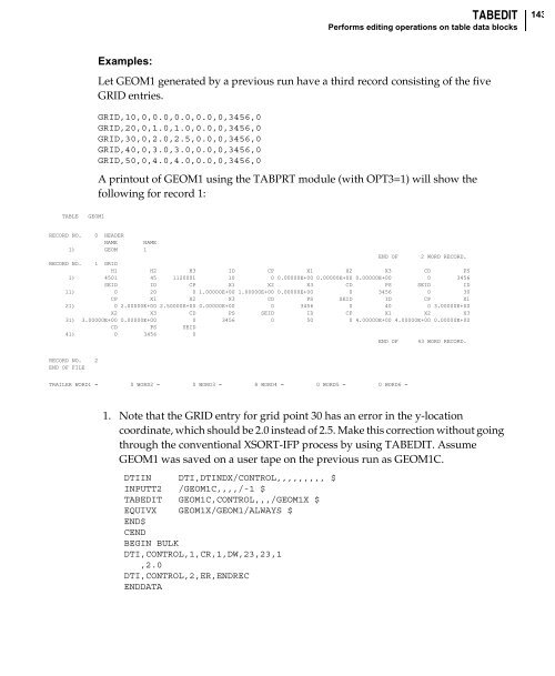 NX Nastran DMAP Programmer's Guide - Kxcad.net