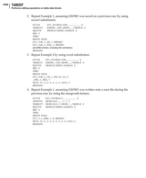 NX Nastran DMAP Programmer's Guide - Kxcad.net