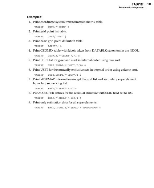 NX Nastran DMAP Programmer's Guide - Kxcad.net