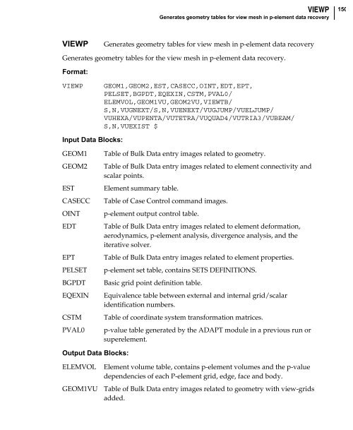 NX Nastran DMAP Programmer's Guide - Kxcad.net