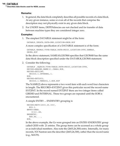 NX Nastran DMAP Programmer's Guide - Kxcad.net